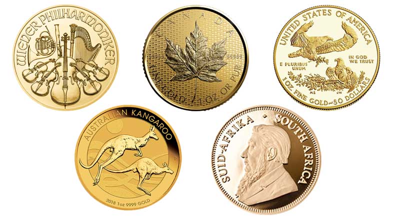 Gold Anlagemünzen