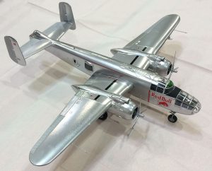 Männerhobbys Plastikmodellbau Flugzeug