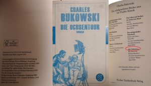 Fischer Verlag Charles Bukowski